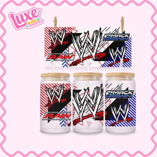 16oz UV DTF Wrap | Wrestling | #3146