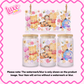 16oz UV DTF Wrap | Cutesy Yellow Bear | #1479