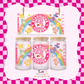 Care Bear Starby Pink UV DTF Wrap (#505)