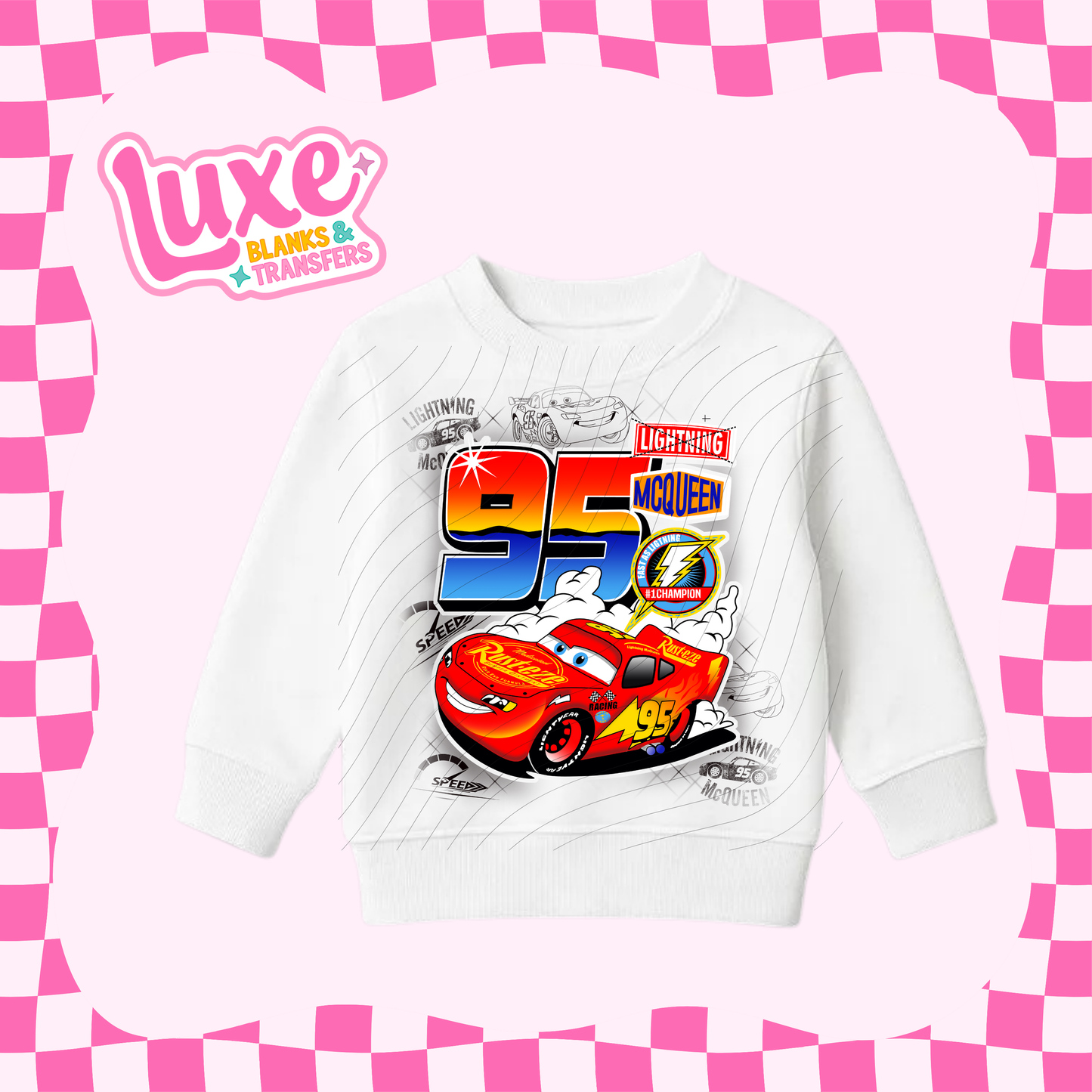 Lightning 2 | Kids DTF Heat Transfer | #84