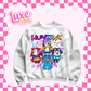 DTF Heat Transfer | K-Pop X Blue | #526