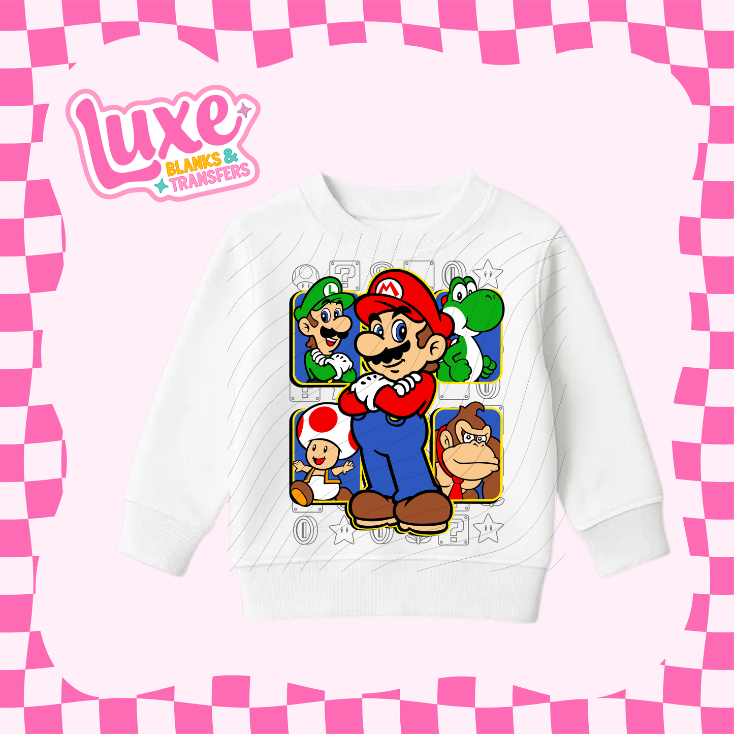 Kids Game Characters | Kids DTF Heat Transfer | #85