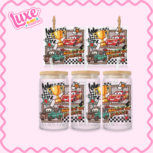 16oz UV DTF Wrap | Radiator Springs McQueen | #2358