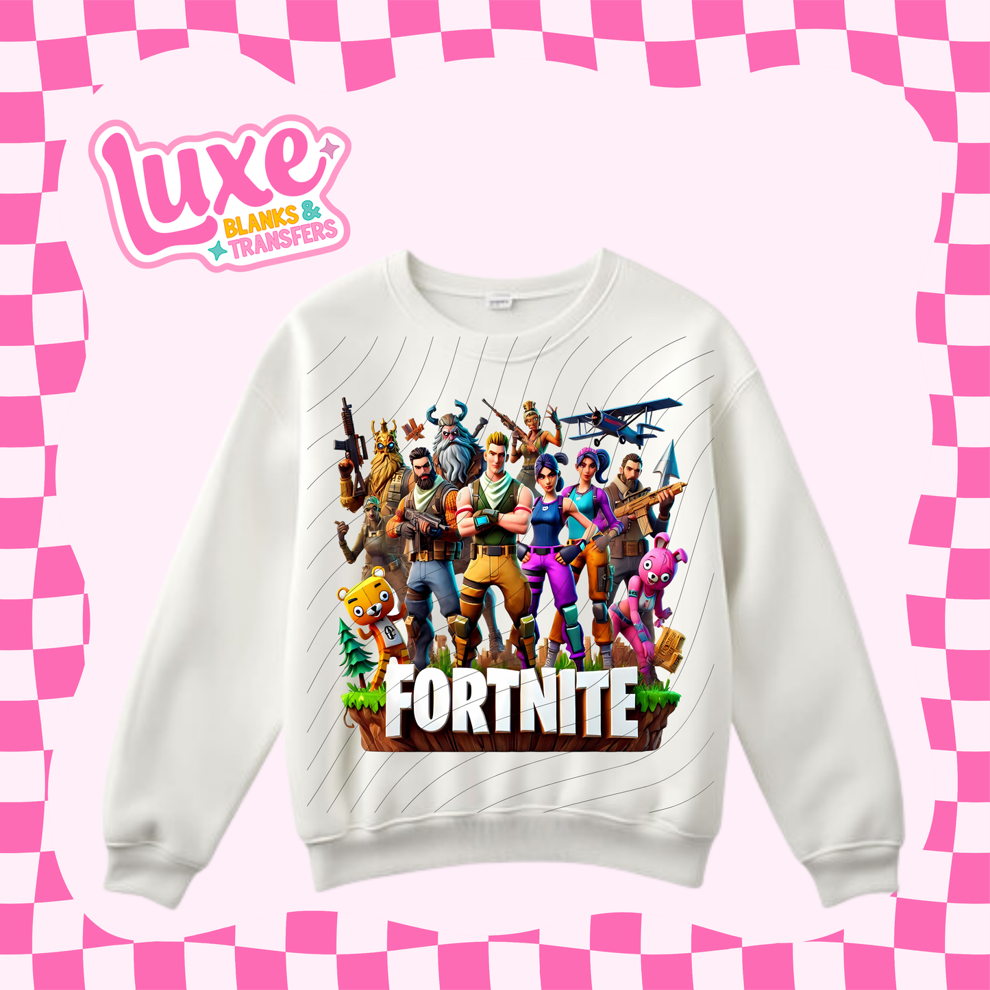 Fort Game 2 | DTF Heat Transfer | #271