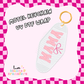 Motel Keychain UV DTF Wrap (#C27)