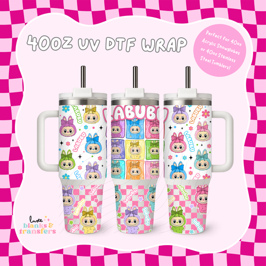 Bubu #4 40oz UV DTF Wrap (#B26)