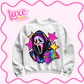 DTF Heat Transfer | Neon Nightmare Ghosty | #1009