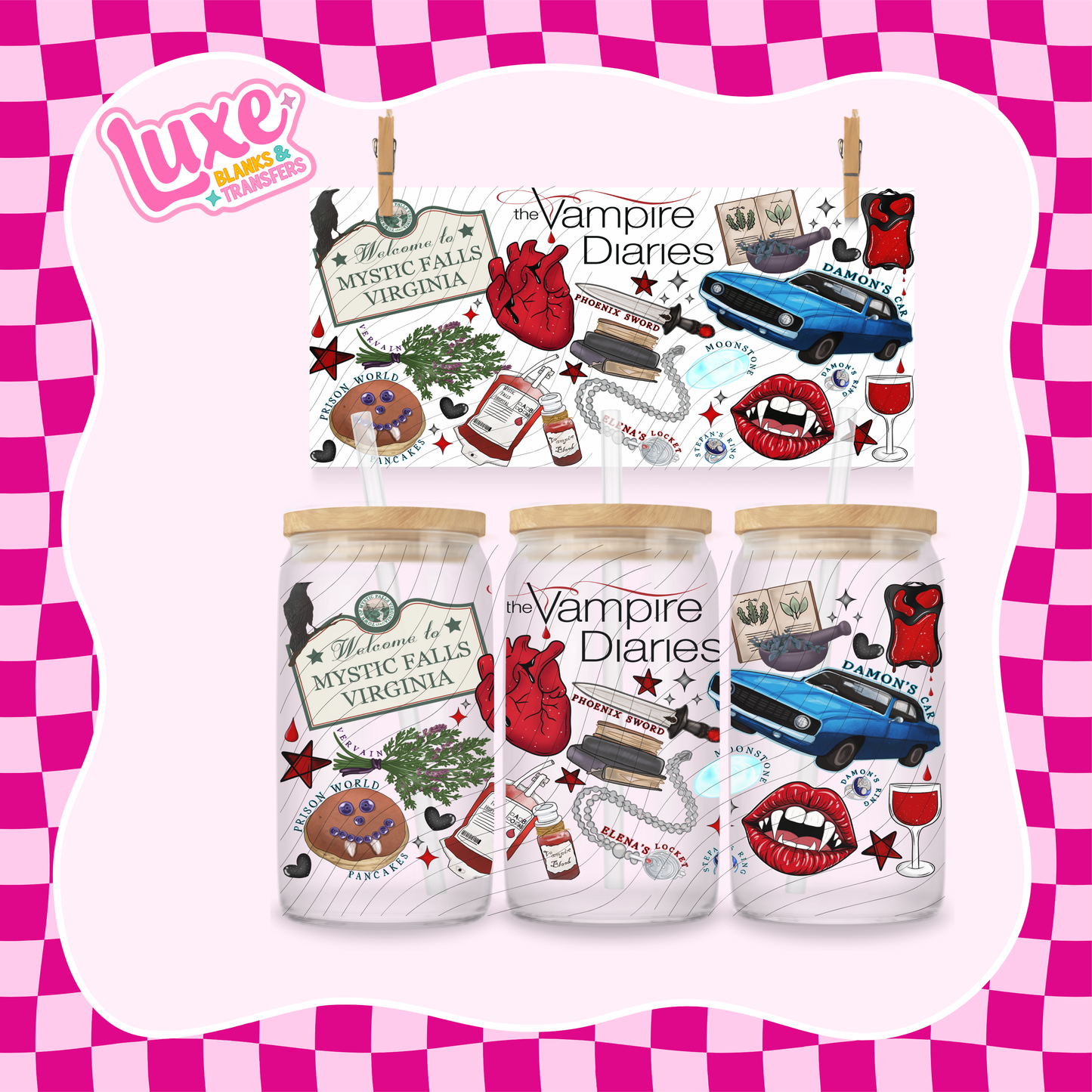 V.D Show | 16oz UV DTF Wrap | #1397