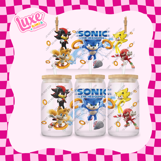 16oz UV DTF Wrap | Son.ic | #1886