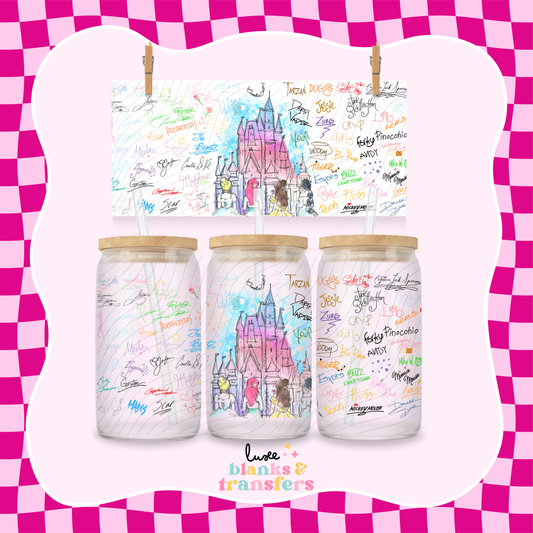 Princess Castle UV DTF Wrap (#512)