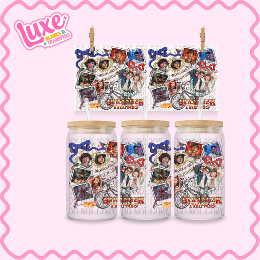 16oz UV DTF Wrap | Stranger Show Locket | #2367