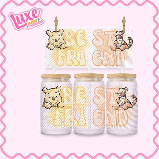 16oz UV DTF Wrap | Best Friend Win 2 | #3159