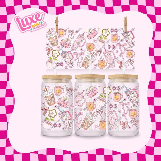 16oz UV DTF Wrap | Cutesy Tumbler  | #1889