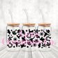 Black Western Pattern UV DTF Wrap (#234)