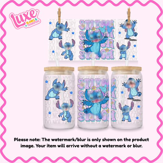 16oz UV DTF Wrap | Blu3 Guy | #1499