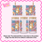 16oz UV DTF Wrap | Mama Orange Dog | #N173