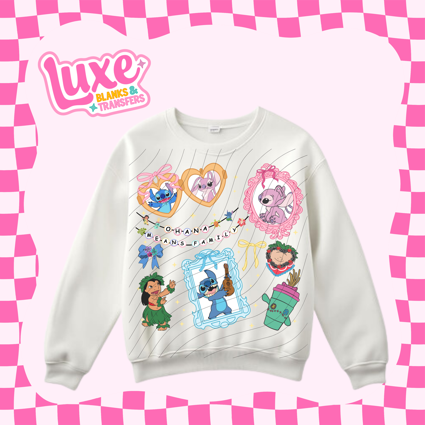 Cutesy Blue Alien | DTF Heat Transfer | #282