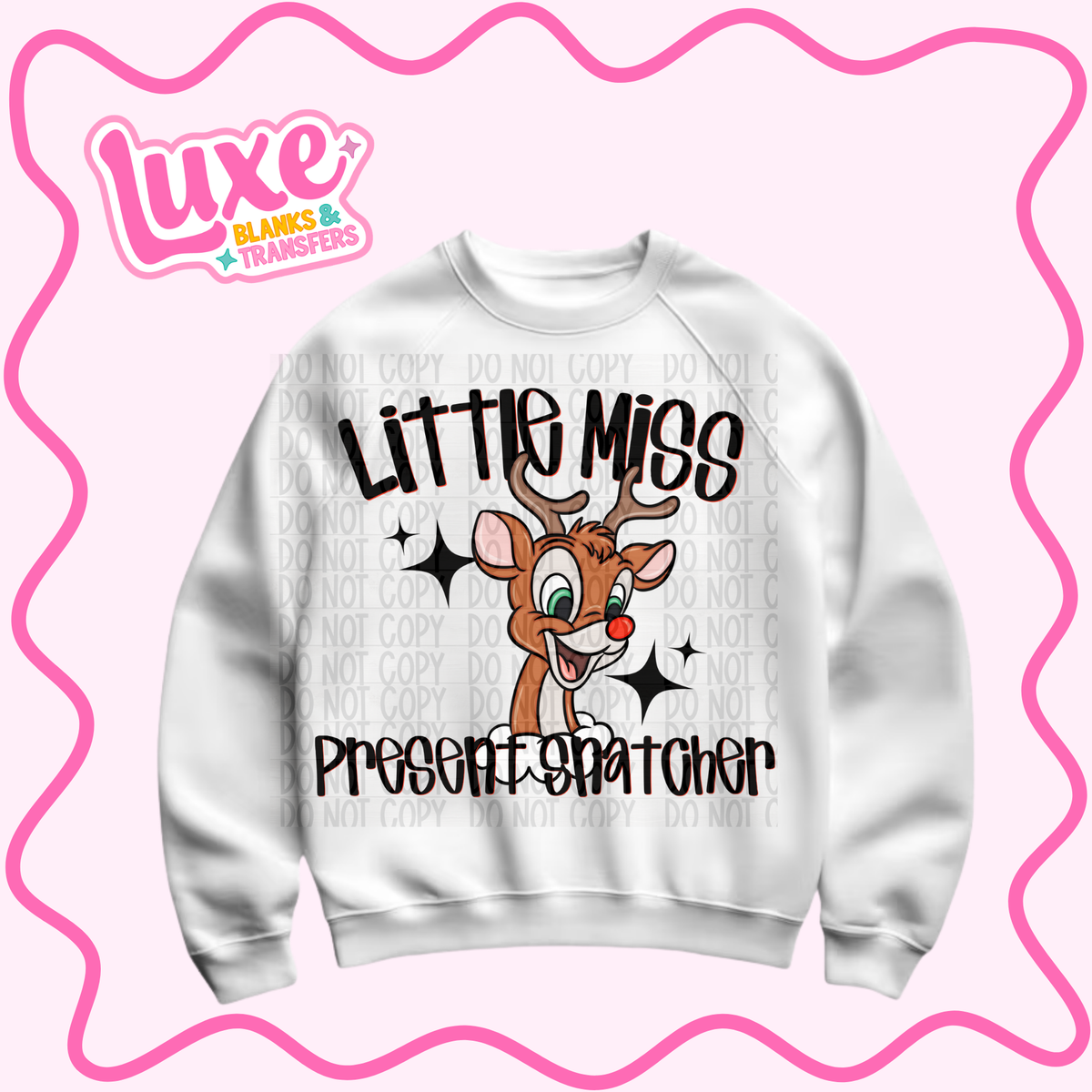 DTF Heat Transfer | Present Snatcher | #1557