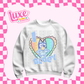DTF Heat Transfer | Love Blue | #541