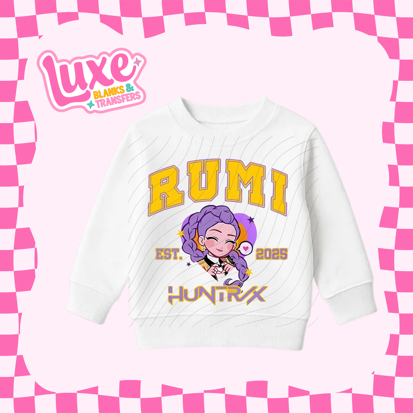 K-Pop Demon Hunters 25 | Kids DTF Heat Transfer | #99