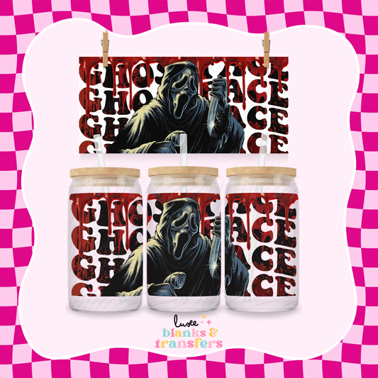 Ghostface UV DTF Wrap (#518)