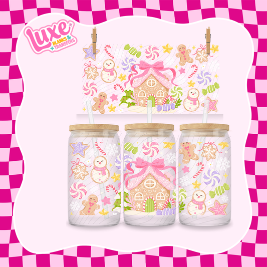 Pastel Gingerbread UV DTF Wrap (#907)