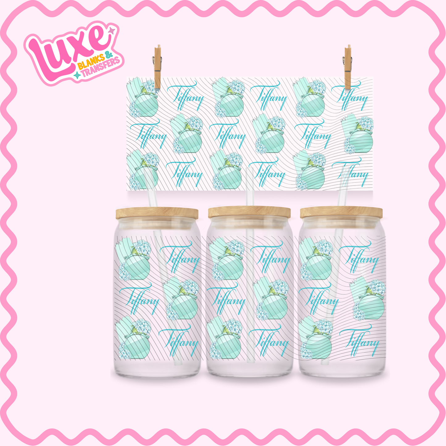 16oz UV DTF Wrap | Tiff Co. | #2681