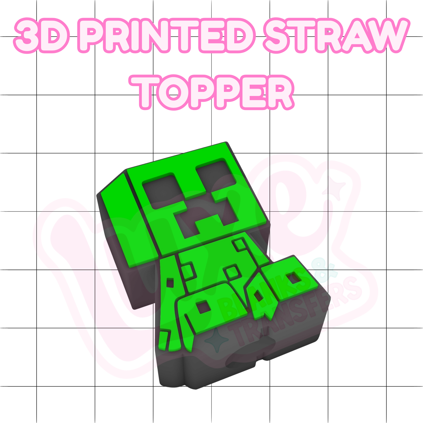 3D Printed Straw Topper | Mine