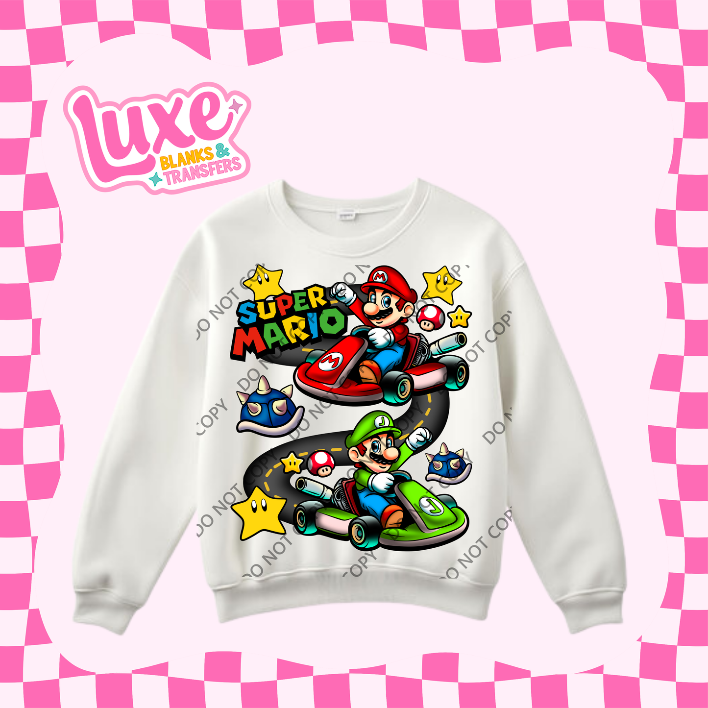 DTF Heat Transfer | Super Kart | #326