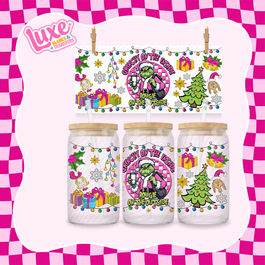 Gr!nch Boujee 3 | UV DTF Wrap | #1148