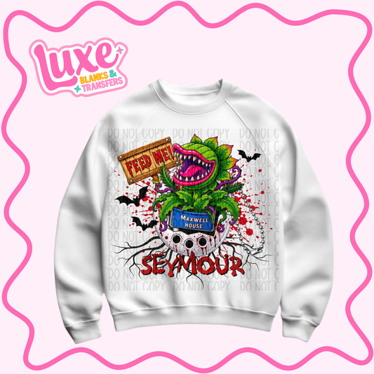 DTF Heat Transfer | Feed Me Seymour | #1018