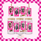 Pink Horror 1  UV DTF Wrap (#651)