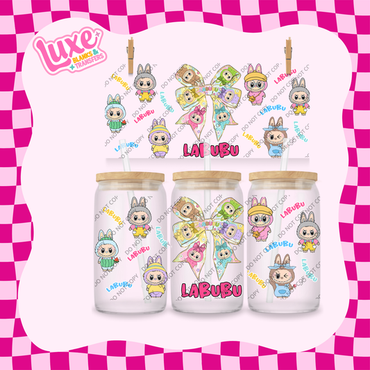 16oz UV DTF Wrap | Bubu Bows | #1897