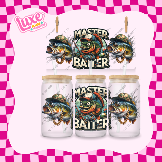 16oz UV DTF Wrap | Funny Fishing Wrap | #1898