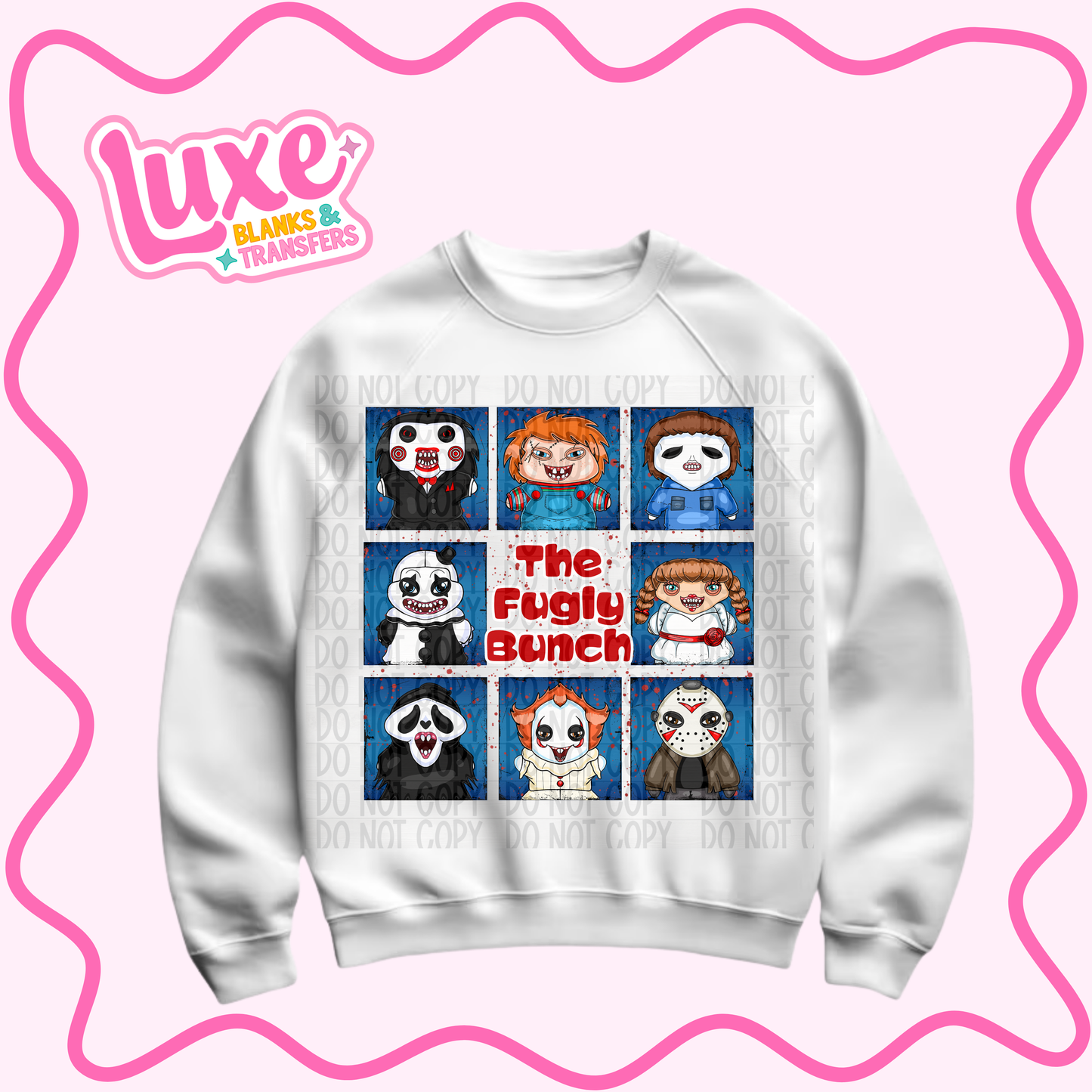 DTF Heat Transfer | Fugly Bunch | #1022