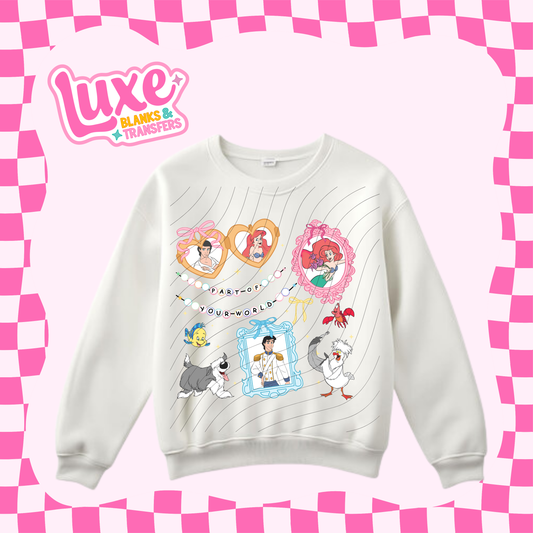 Cutesy Mermaid | DTF Heat Transfer | #289