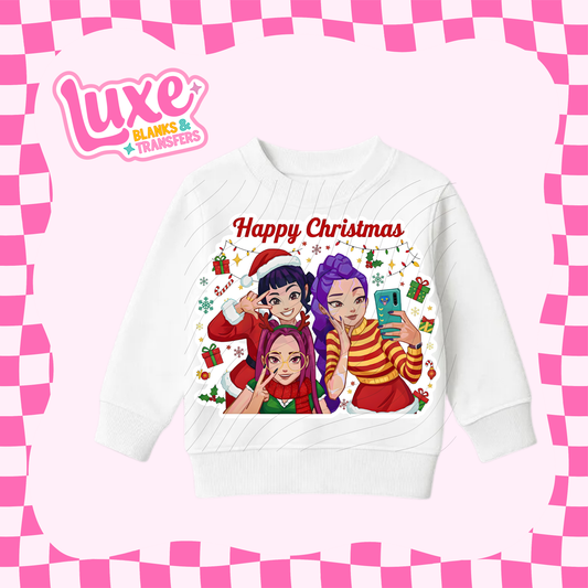 Christmas K-Pop Demon Hunters 34 | Kids DTF Heat Transfer | #108