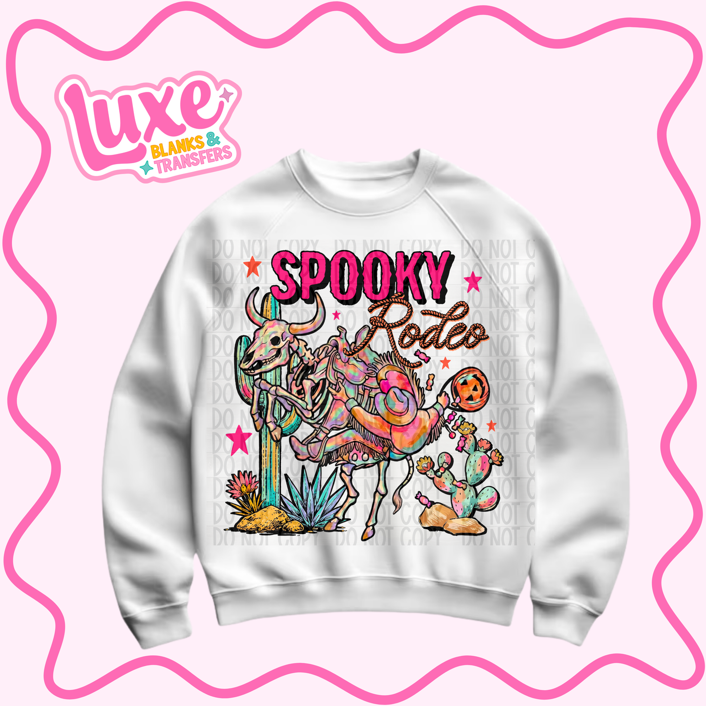 DTF Heat Transfer | Spooky Rodeo | #1025