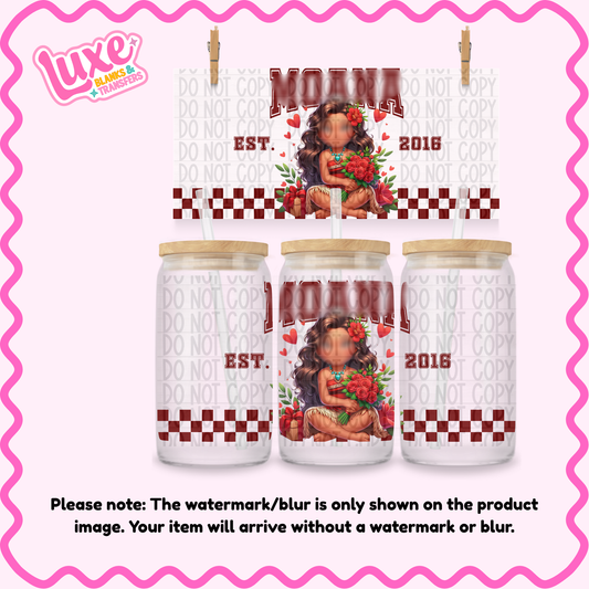 16oz UV DTF Wrap | M0/4na Girl | #1512