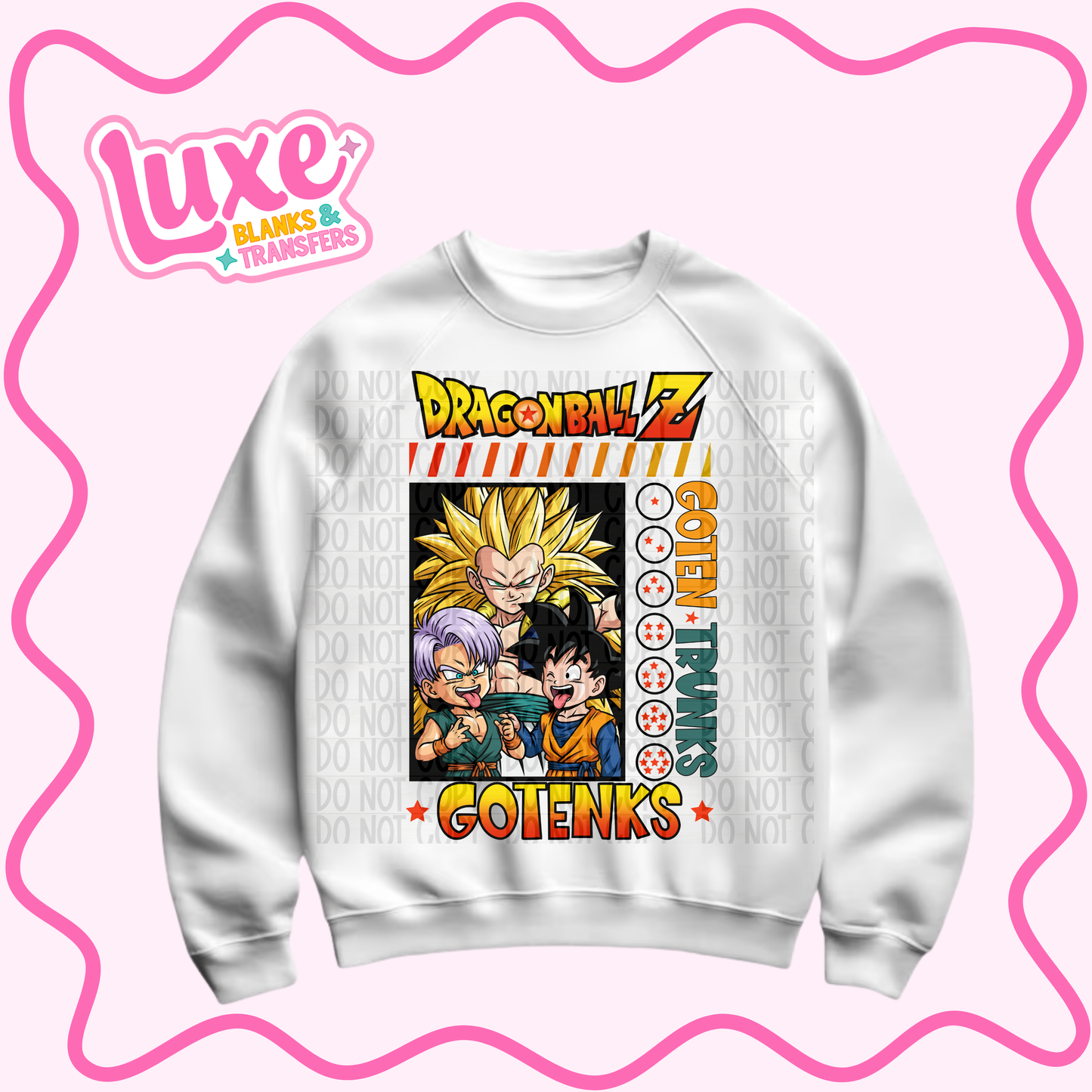 DTF Heat Transfer | DBZ Anime | #762