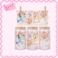 16oz UV DTF Wrap | Whimsy Dogs | #3401
