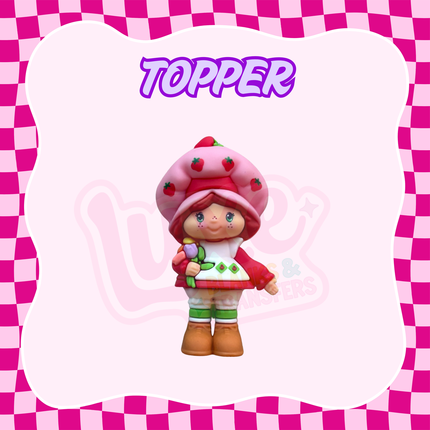 Pen Topper | Strawb. Girl