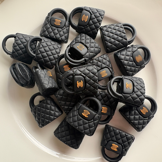 Black Bag CC Boujee | 3D Focal Bead