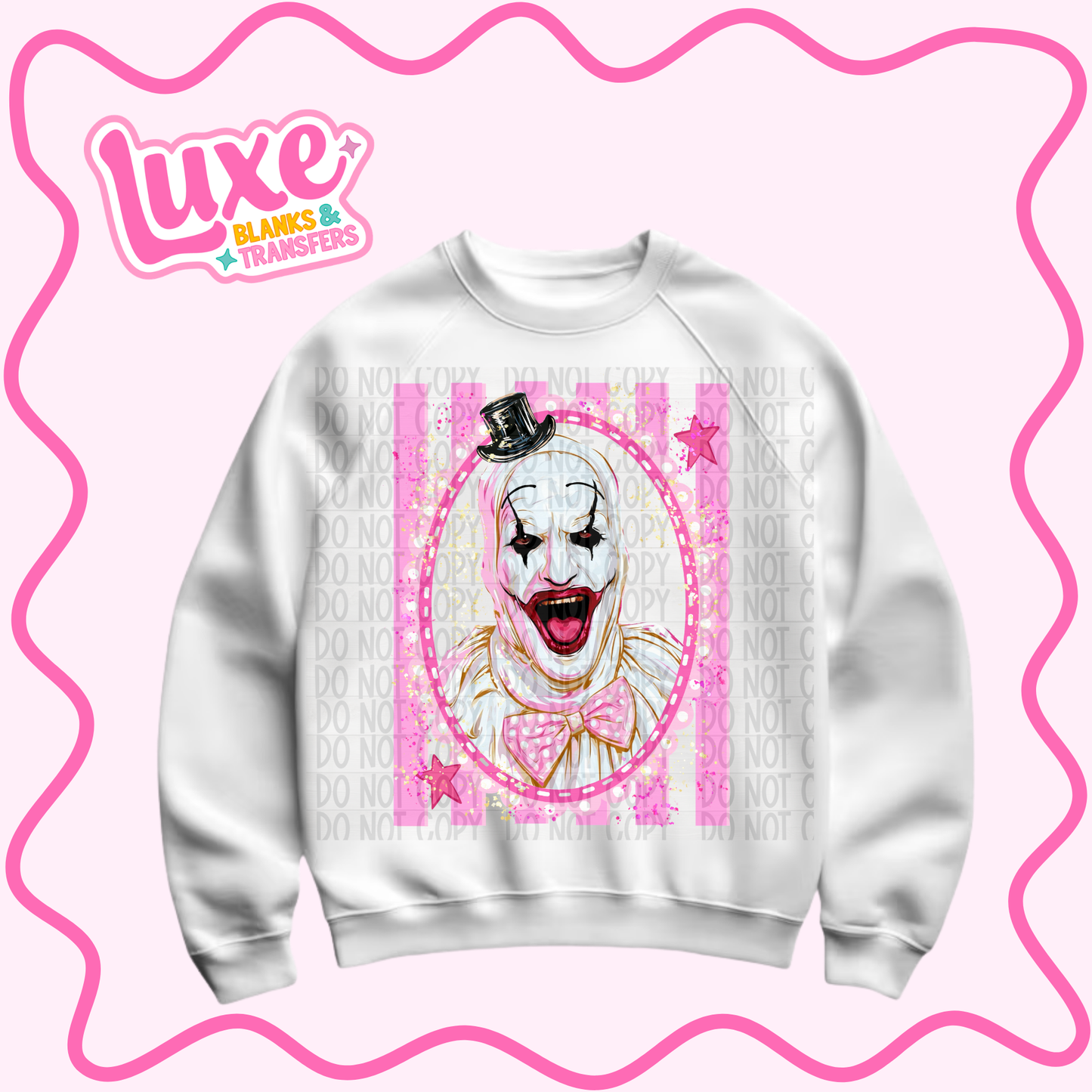DTF Heat Transfer | Art Clown | #1228