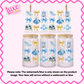 16oz UV DTF Wrap | Blue Princ3ss Bows | #1918