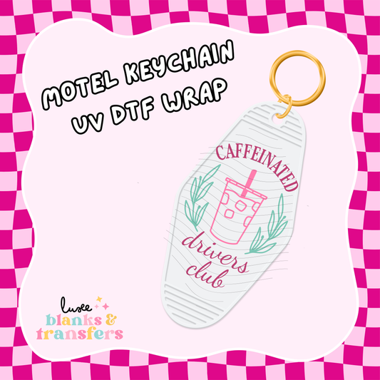 Motel Keychain UV DTF Wrap (#C02)