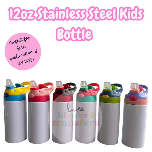 12oz Stainless Steel Kids Bottle