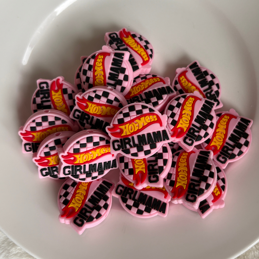 Hot Mess Girl Mama | Focal Bead