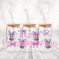 Pig Character Bow UV DTF Wrap (#247)