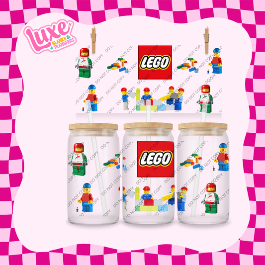 16oz UV DTF Wrap | Lego | #1904